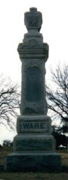 Henry Patterson (Pat) Ware Tombstone