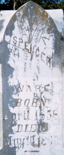 Spence Ware Tombstone